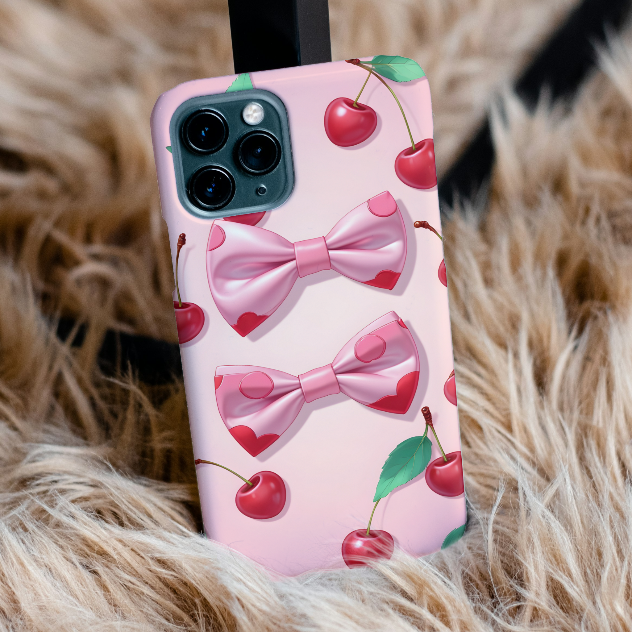 Cherry Love iPhone Case